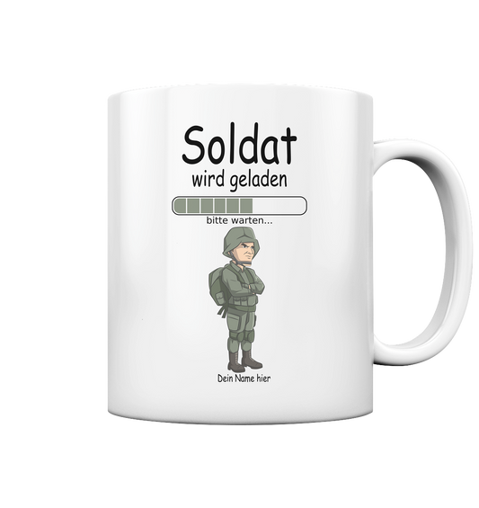 Angehende Soldaten | Geschenk | Personalisiert tasse