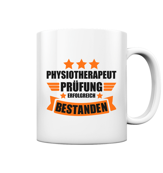 Physiotherapeut Prüfung erfolgreich bestanden - Tasse
