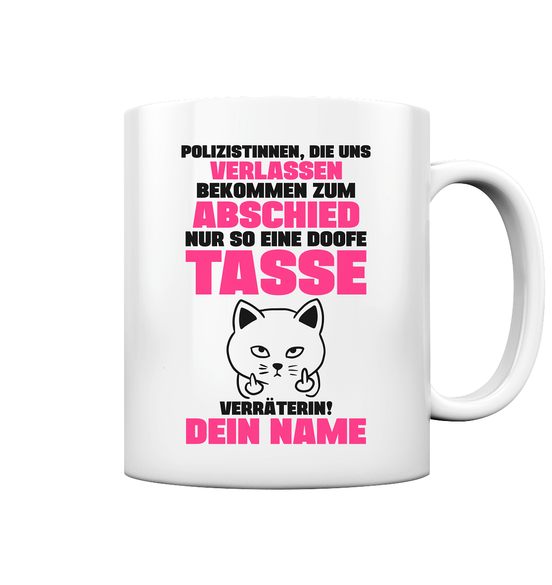 Abschiedsgeschenk Kollegin Polizei für Polizistin 2