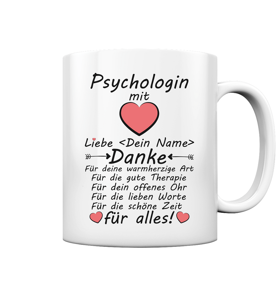 Psychologin | Geschenk zum Abschied  tasse 2
