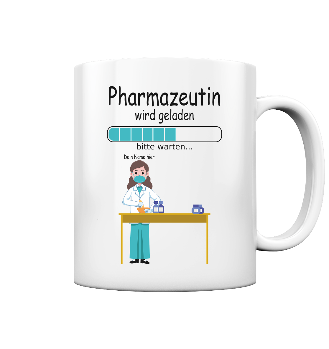 Pharmazeutin Geschenk | zur Pharmazie Ausbildung tasse