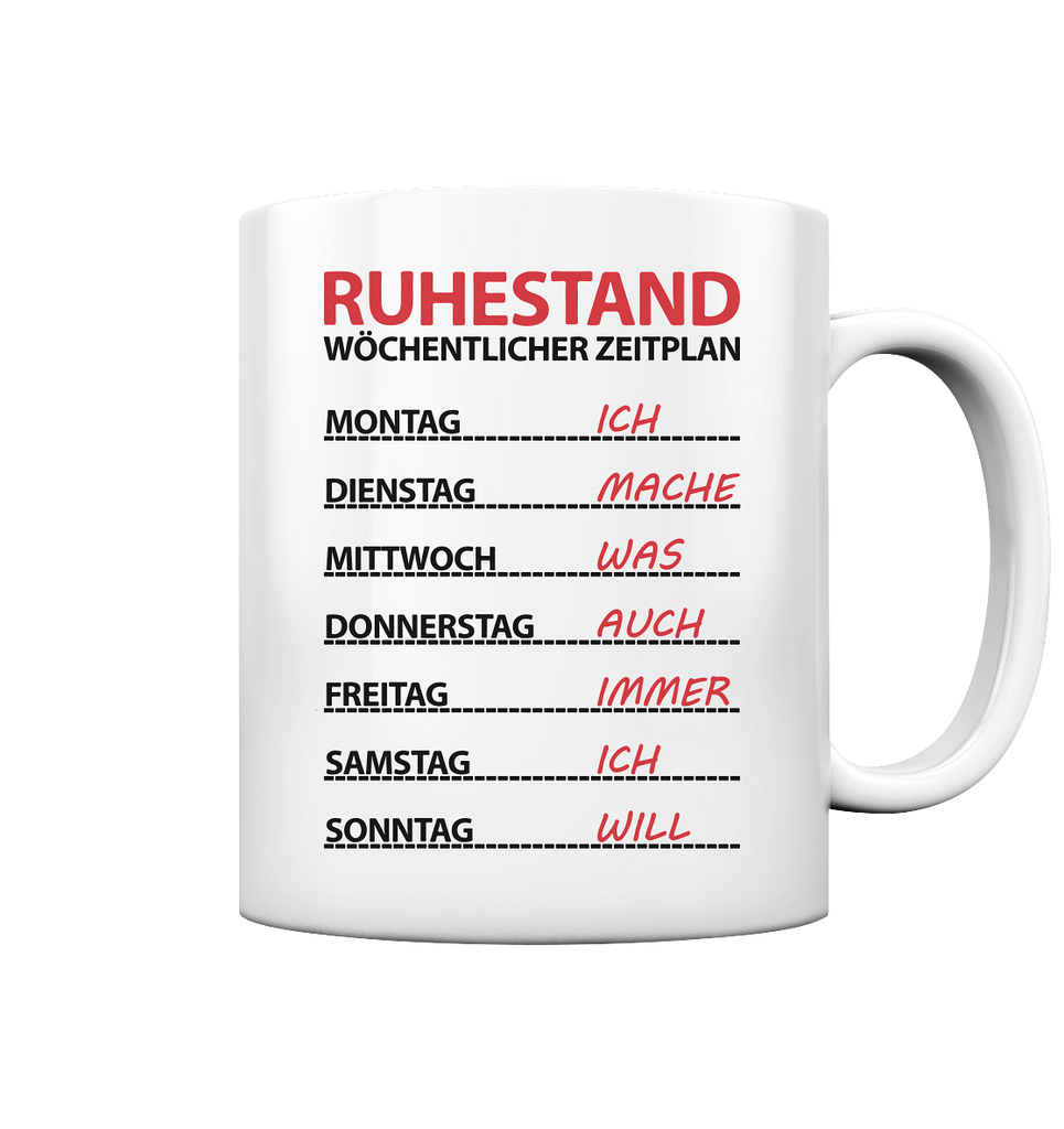 Angehende Pensionisten | Geschenk | Lustige Sprüche Tasse 