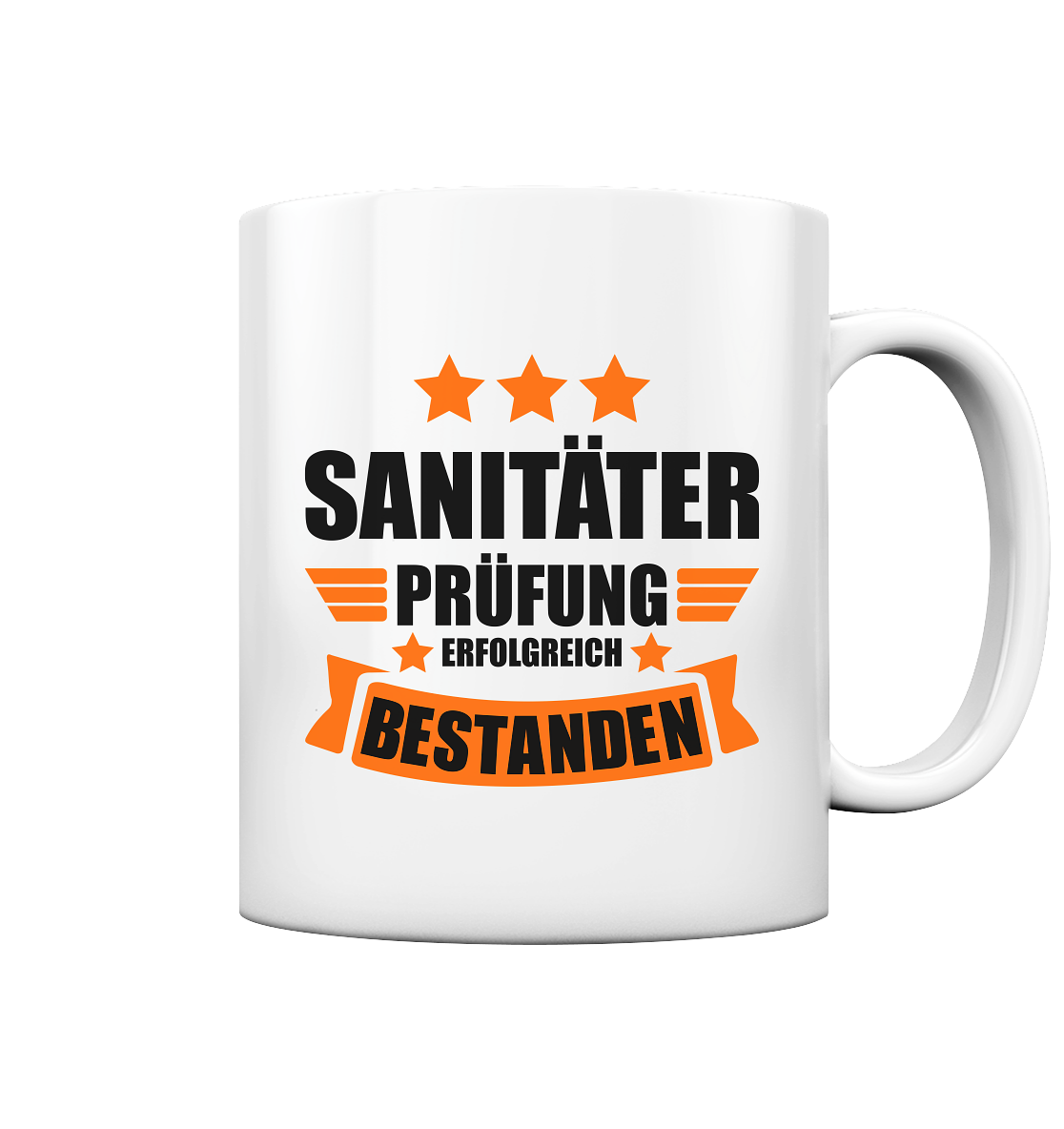 Notfallsanitäter Prüfung bestanden Geschenk - exklusive Tasse