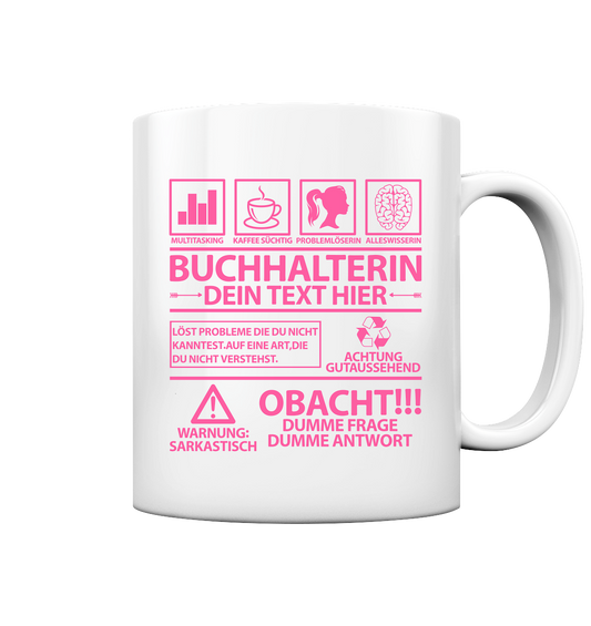 Bilanzbuchhalterin Buchhalterin | Geschenk | Tasse Personalisiert
