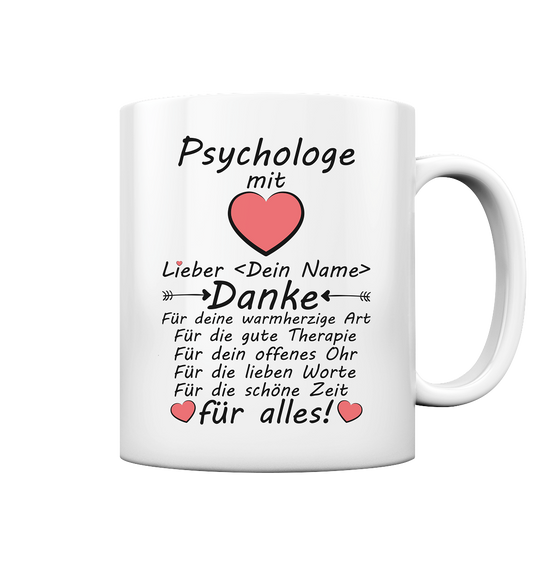 Psychologen | Geschenk zum Abschied  tasse