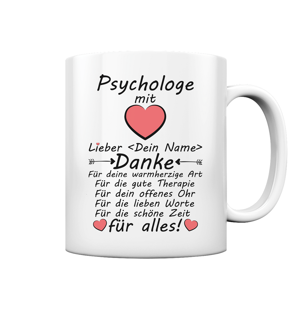 Psychologen | Geschenk zum Abschied  tasse
