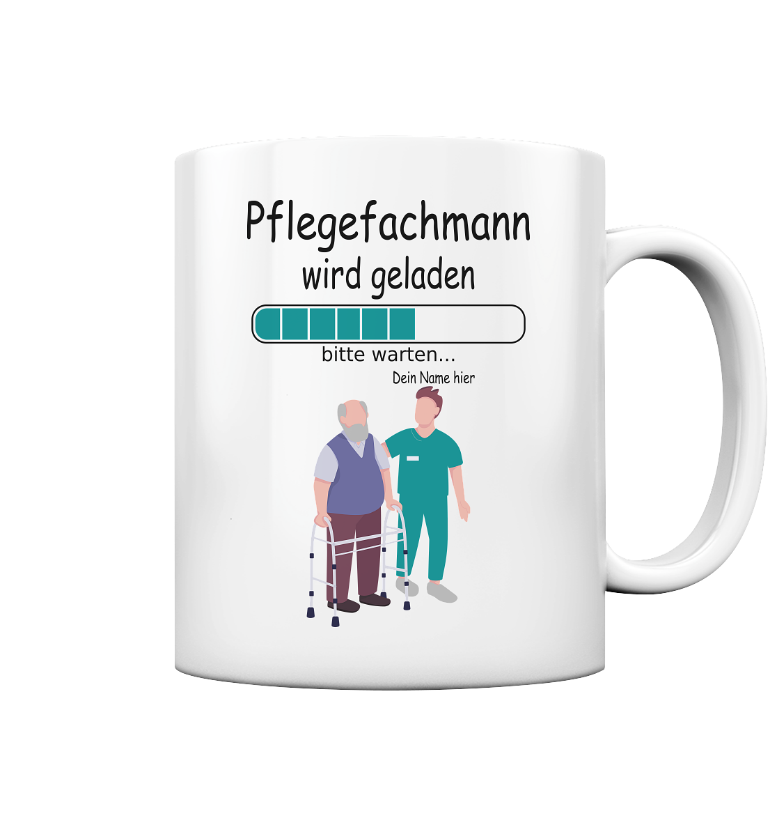 Pflegefachmann  Ausbildung Geschenk Personalisiert 2