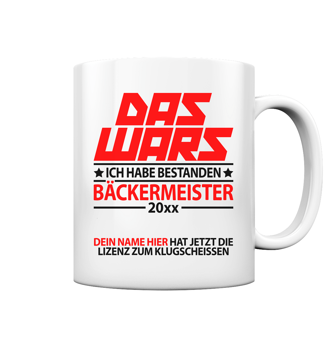 Meisterprüfung Bäcker lustiges Geschenk gesucht? 