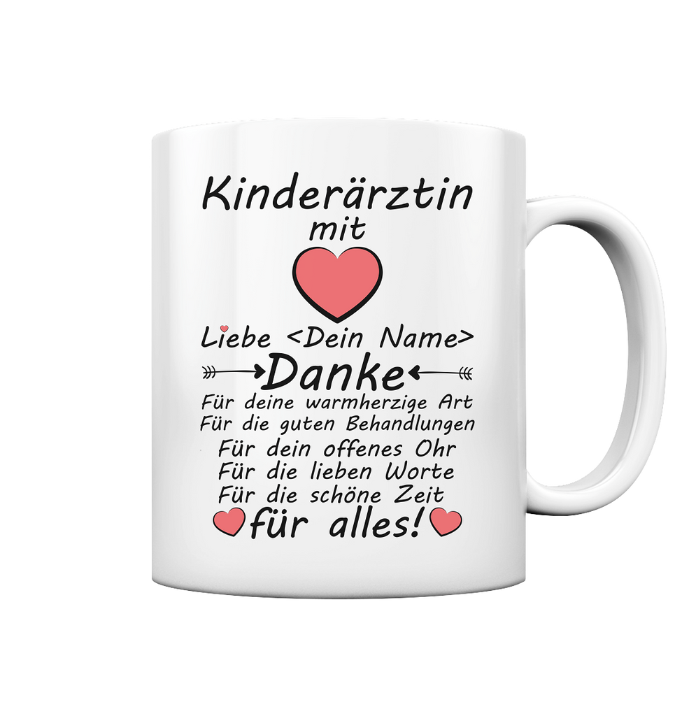 Danke Kinderärztin | Kleines Geschenk für Betreuung