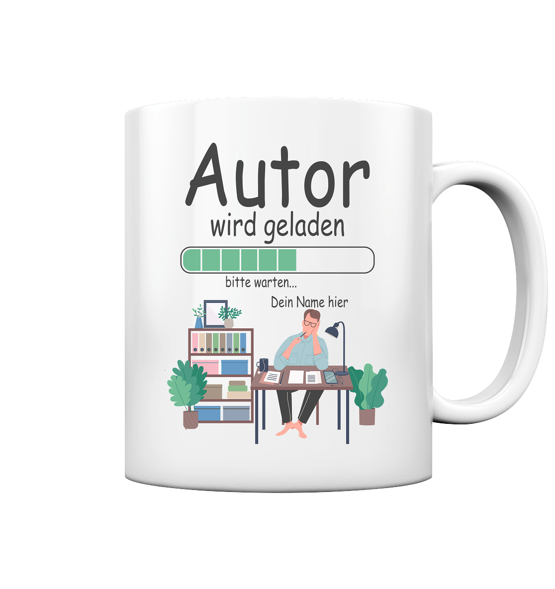 Tasse für Angehende Neuer Autoren Schriftsteller werden
