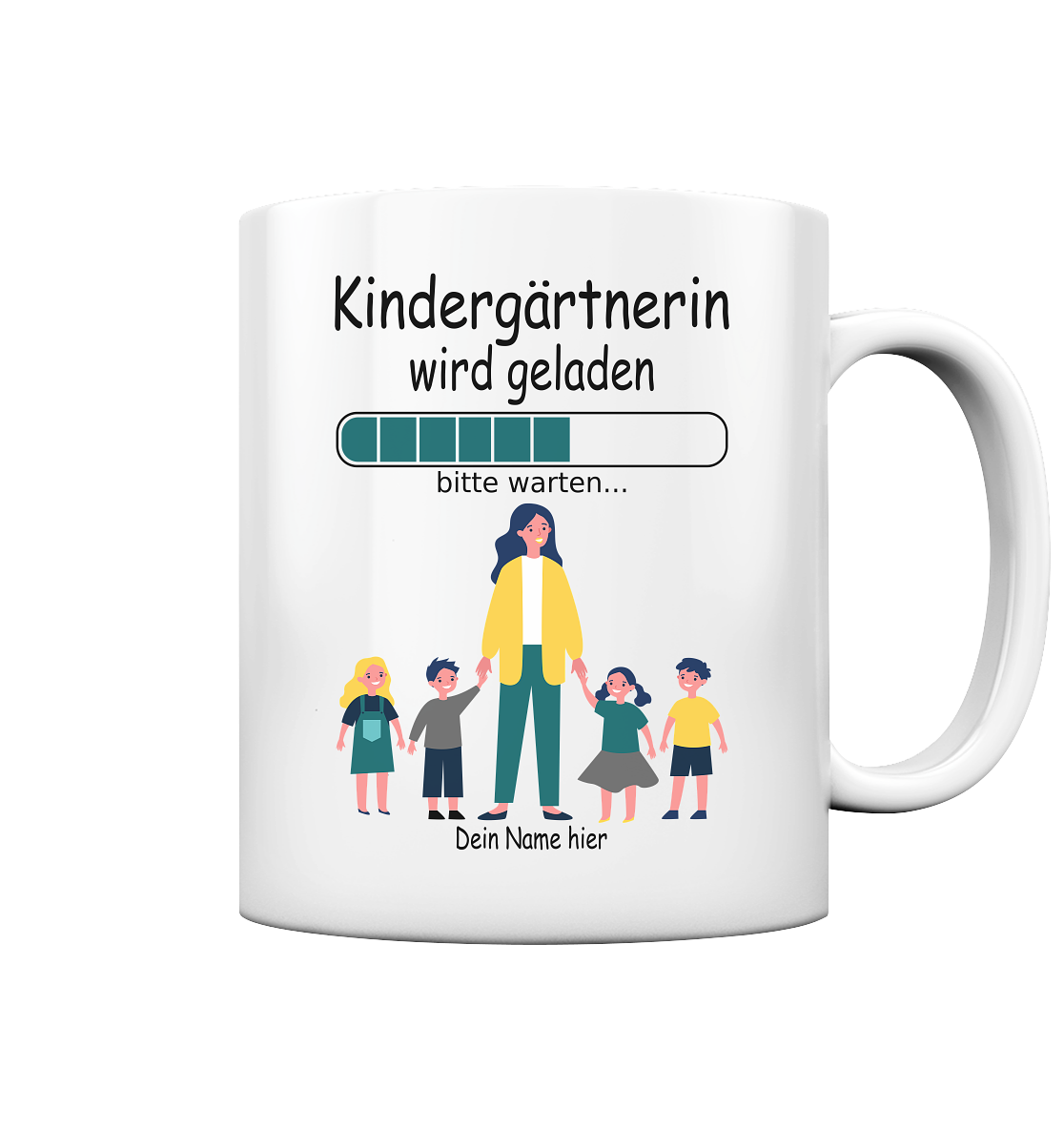 Geschenk für Angehende Kindergärtnerin Tasse