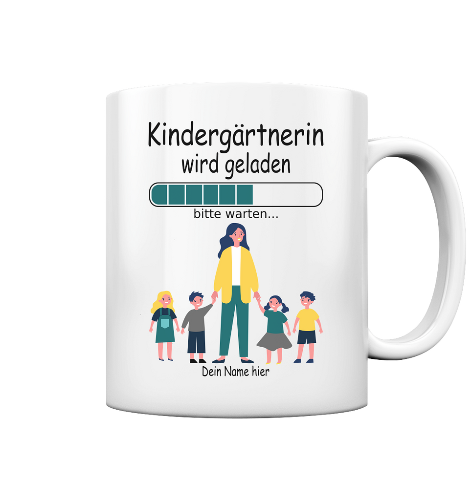 Geschenk für Angehende Kindergärtnerin Tasse