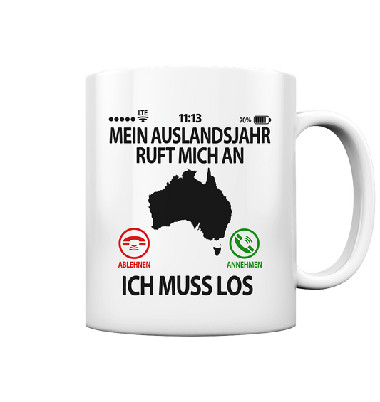 Auslandsjahr Australien Tasse