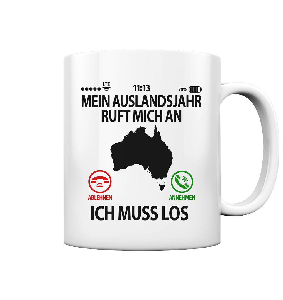 Auslandsjahr Australien Tasse