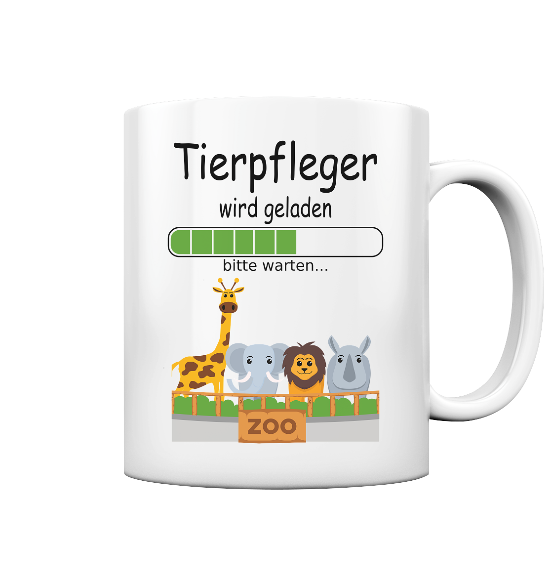 Ausbildung zum Tierpfleger | Tasse mit Spruch