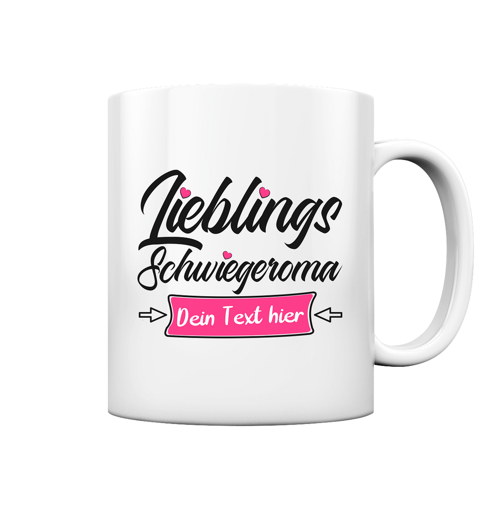 Geschenk für Schwiegeroma - Lieblings Tasse Personalisiert