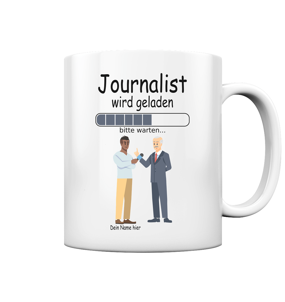 Angehende Journalisten Geschenk Personalisiert