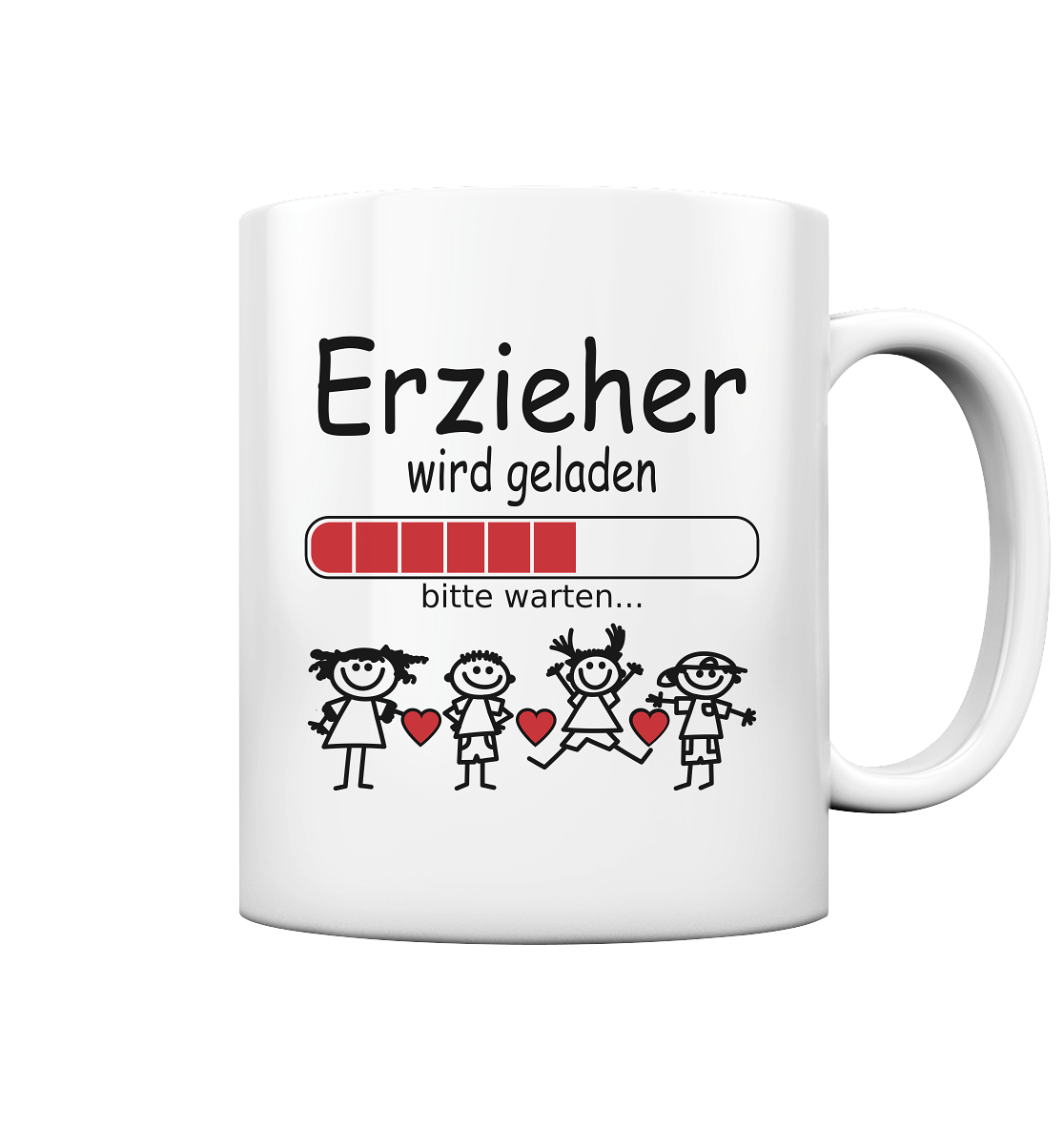 Ausbildungsbeginn Erzieher Tasse | als Geschenk