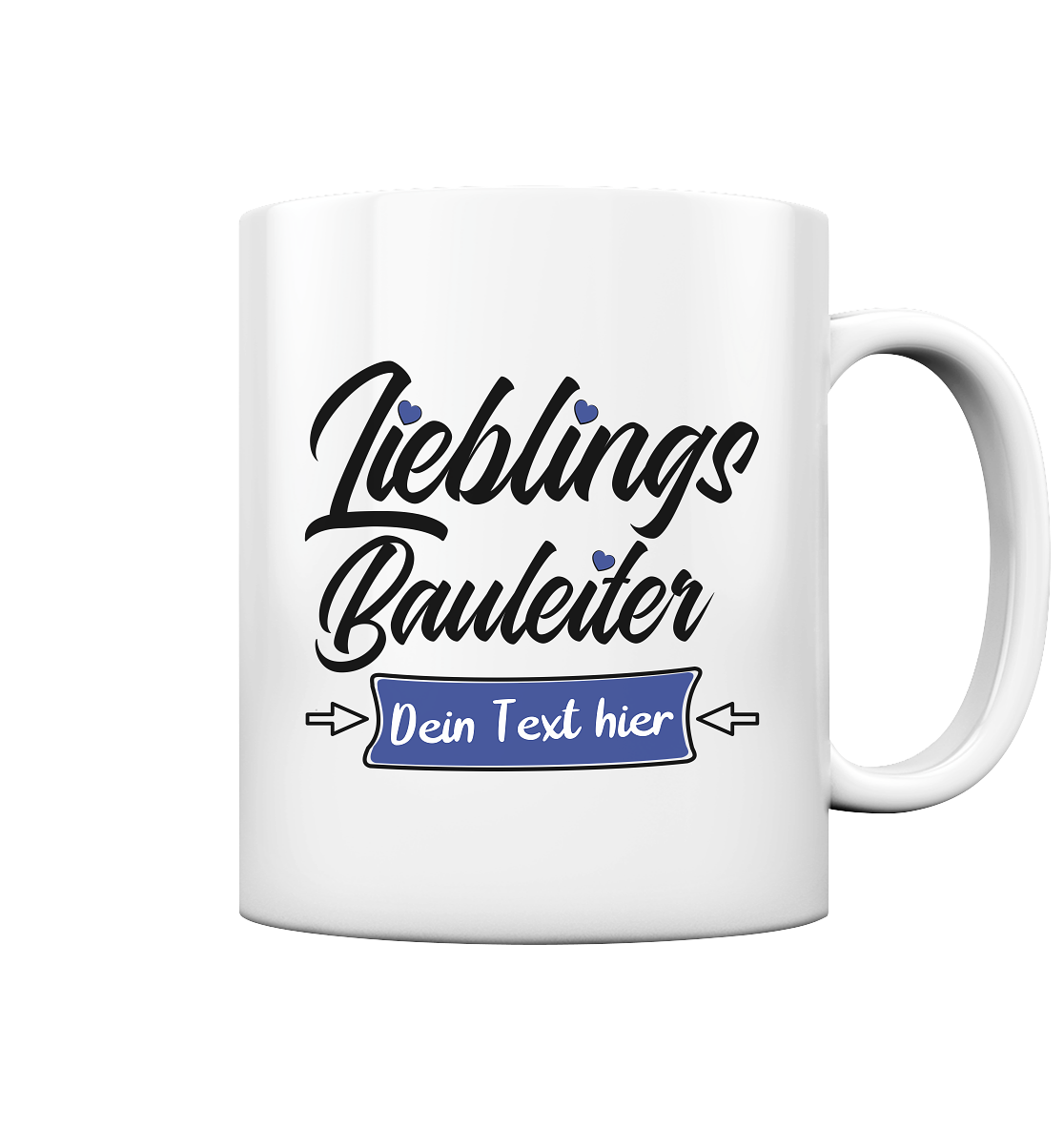 Abschiedsgeschenk zum Abschied Bauleiter Bauleiterin Tasse