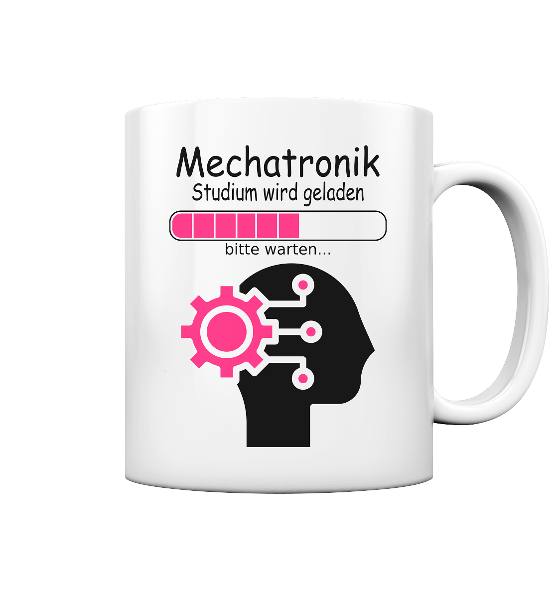 Mechatronik Studium Bachelor | Studentin Geschenk tasse pink 2