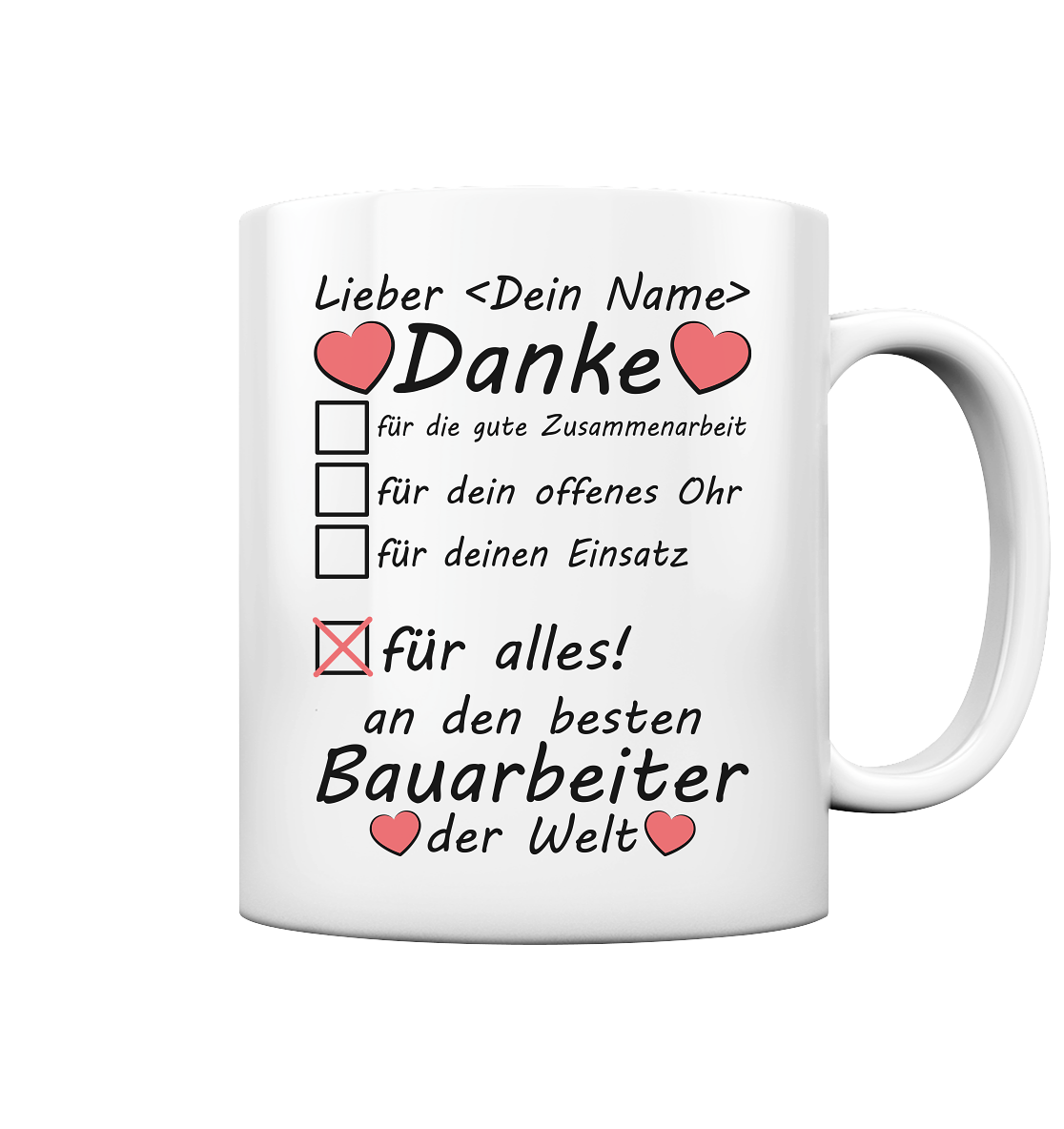 Dankeschön für Bauarbeiter | Richtfest Geschenk