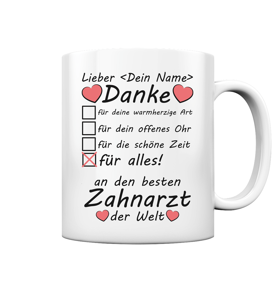 Zahnarzt  | Abschiedsgeschenk | um Chef Danke zu sagen