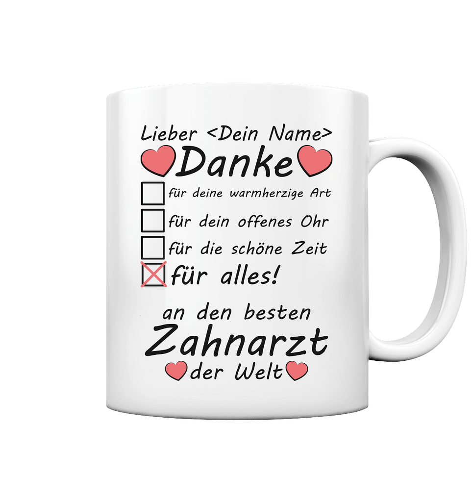 Zahnarzt  | Abschiedsgeschenk | um Chef Danke zu sagen