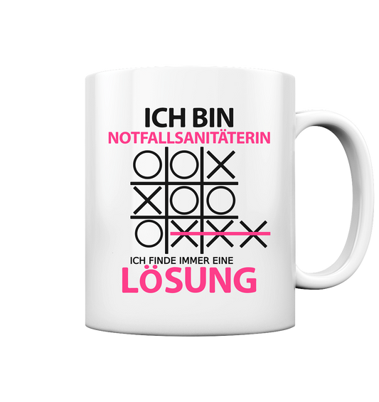 Geschenk für Notfallsanitäterin - Lustige Sprüche Tasse Ich Bin