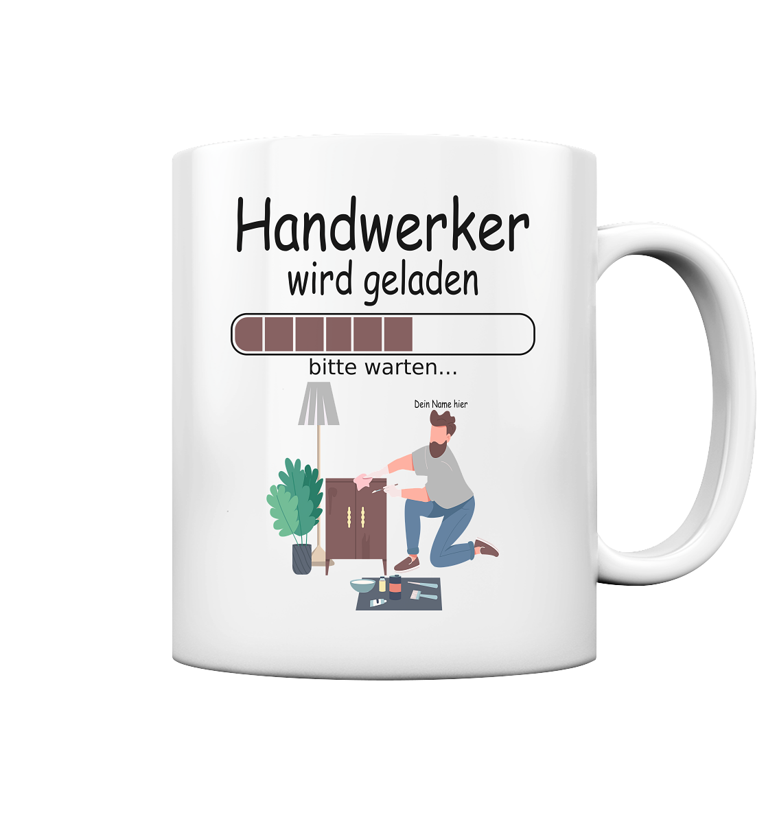 Handwerker Geschenk | zum Beginn der Ausbildung tasse
