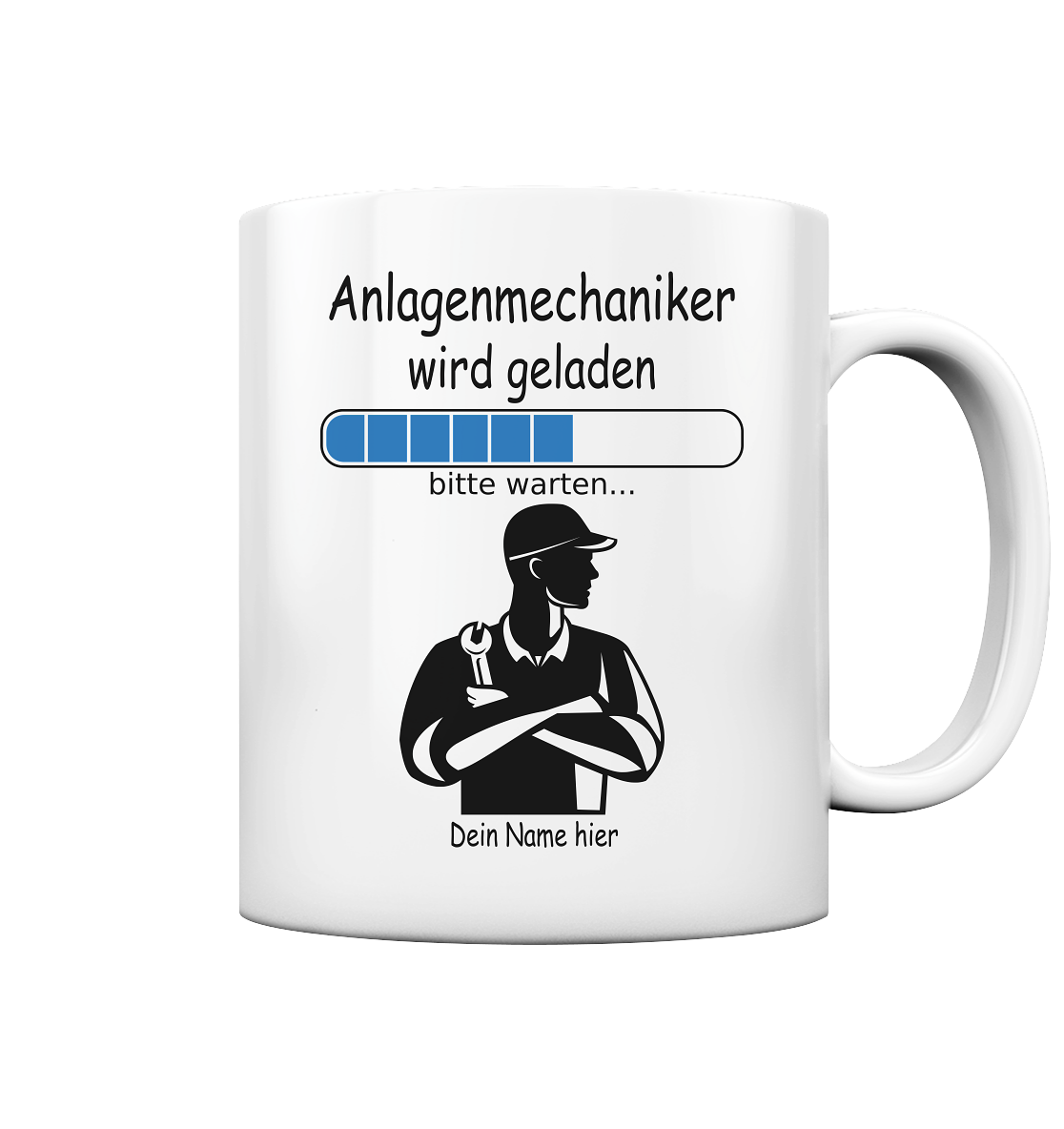 Anlagenmechaniker Ausbildung Geschenk | für Azubi  Tasse