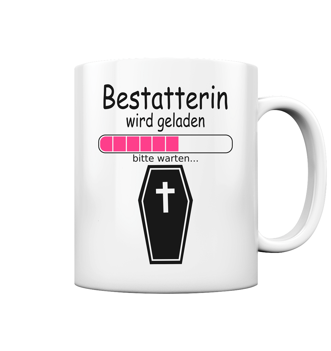 Bestatterin werden | Ausbildung Geschenk tasse