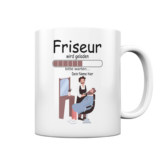 Angehende Friseur Geschenk - Personalisierte Tasse