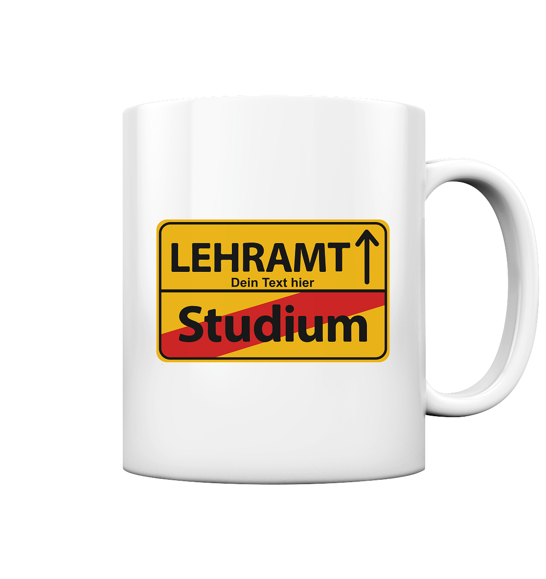 Studienabschluss Lehramt zum Abschluss Geschenk - Tasse Personalisiert