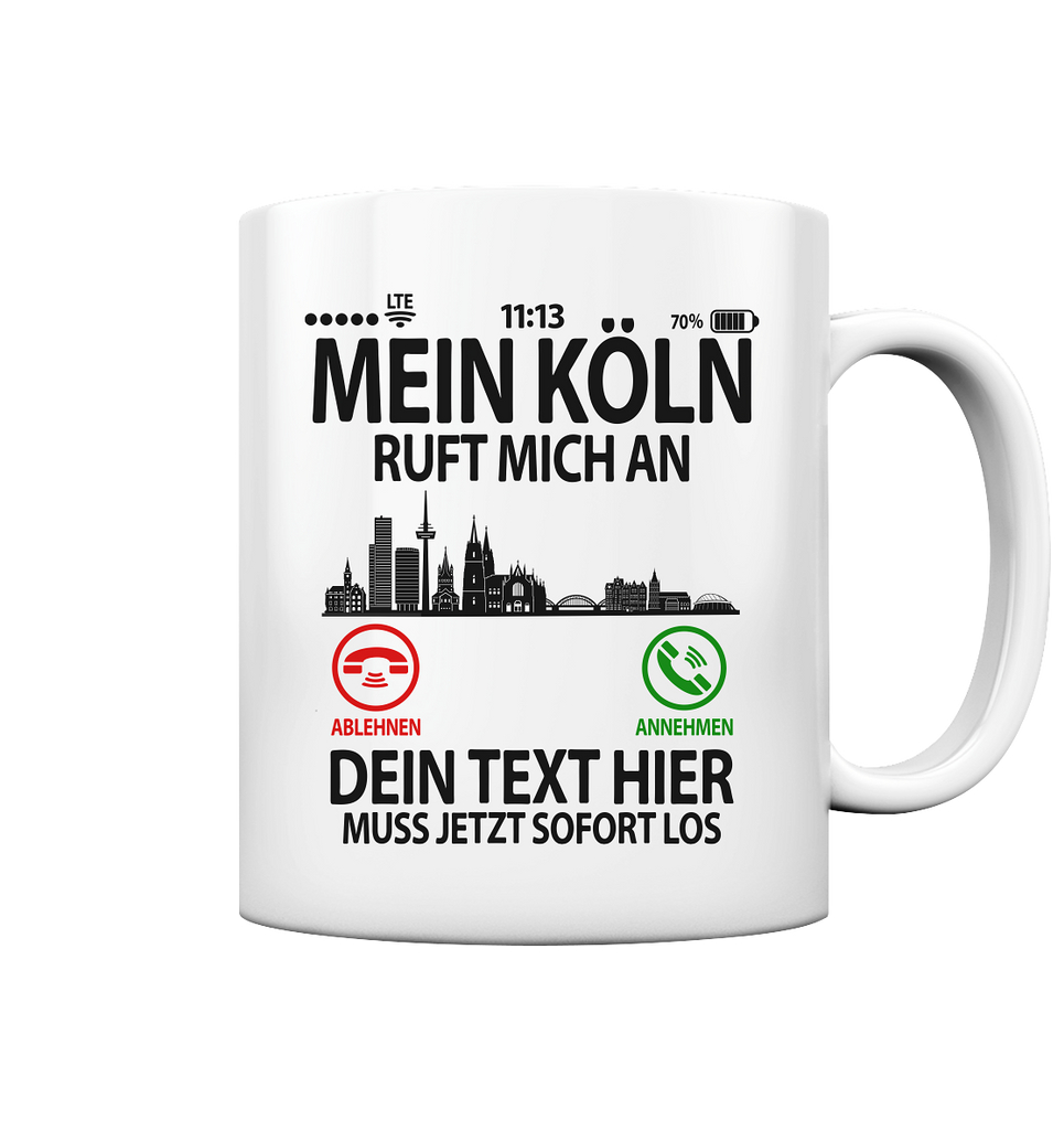 Neu Kölner | Geschenk | Lustige Tasse mit Namen