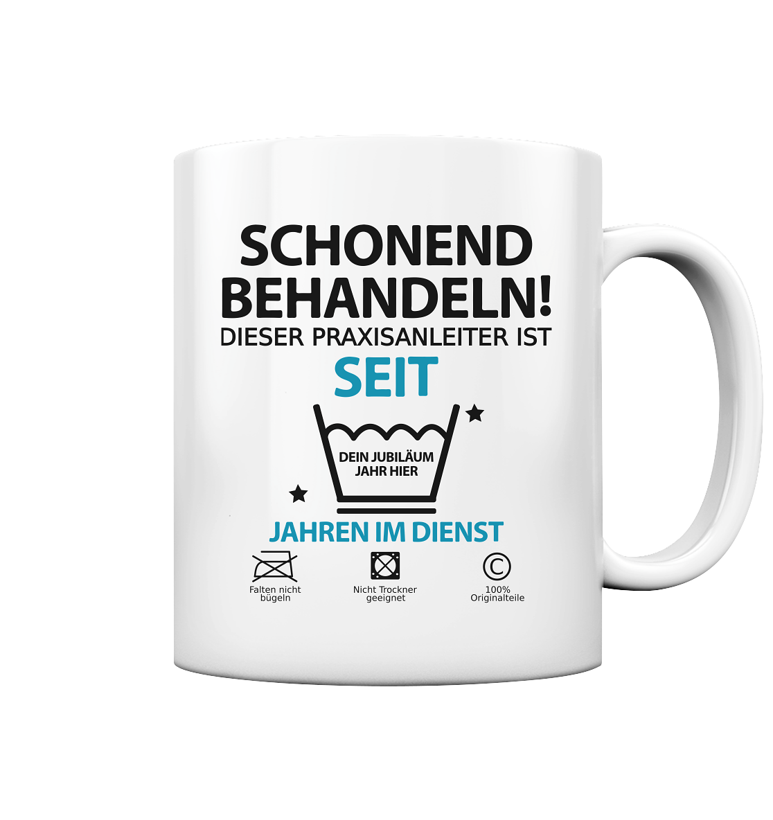 Praxisanleiter Jubiläum Tasse Geschenk