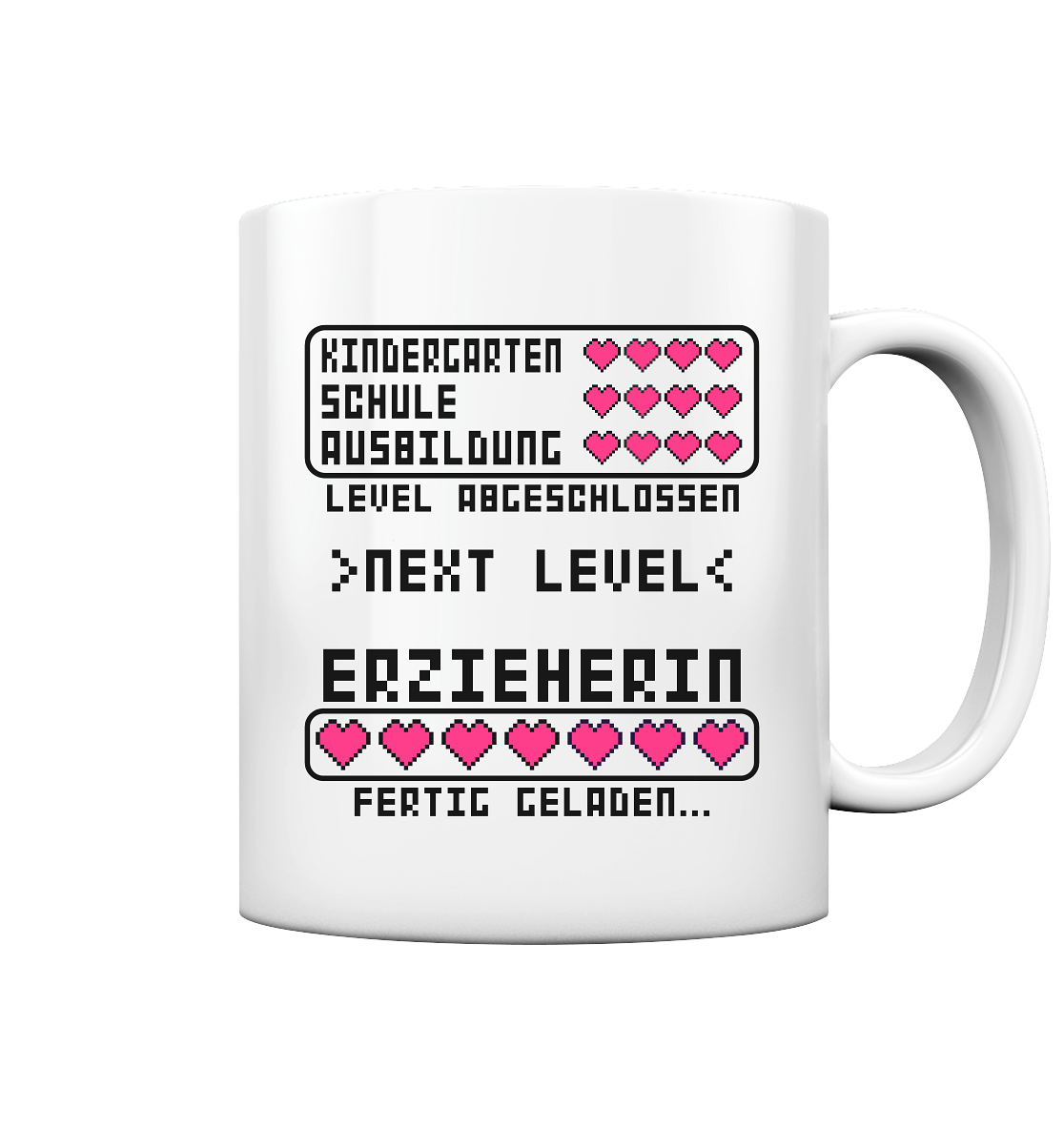 Erzieherin Prüfung Ausbildung bestandenen Geschenk Tasse