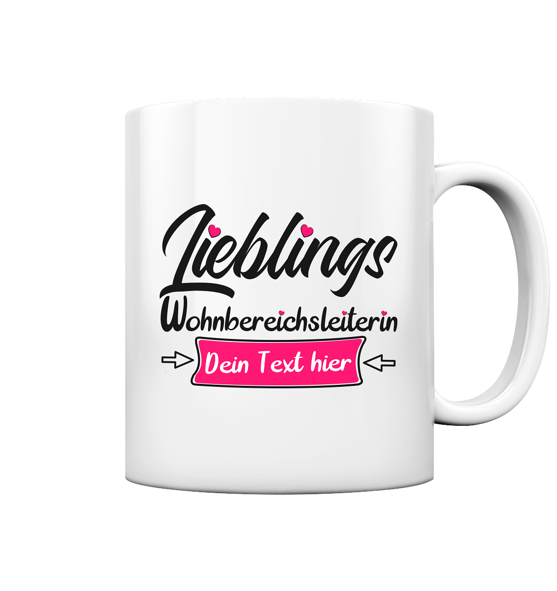 Wohnbereichsleiterin Geschenk Lieblings WBL Personalisierte Tasse 