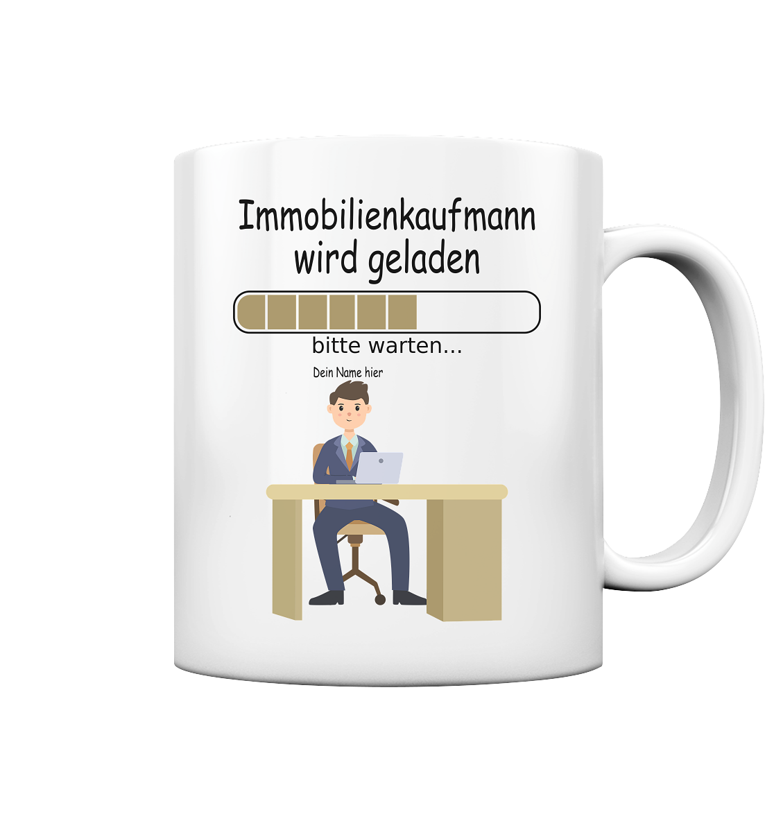 Immobilienkaufmann | Geschenk zum Ausbildung Start  tasse