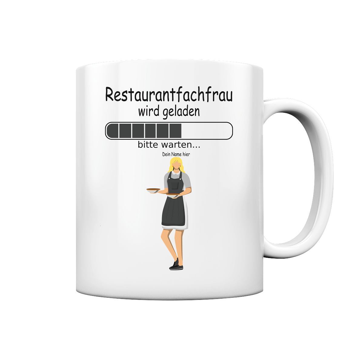 Restaurantfachfrau Ausbildung | Individuelle Tasse mit Namen 