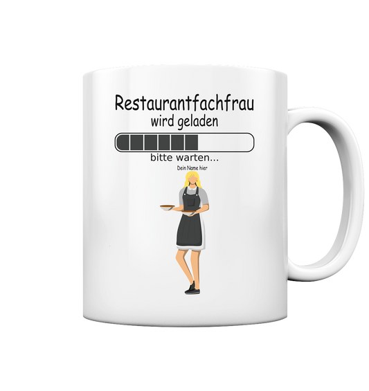 Restaurantfachfrau Ausbildung | Individuelle Tasse mit Namen 