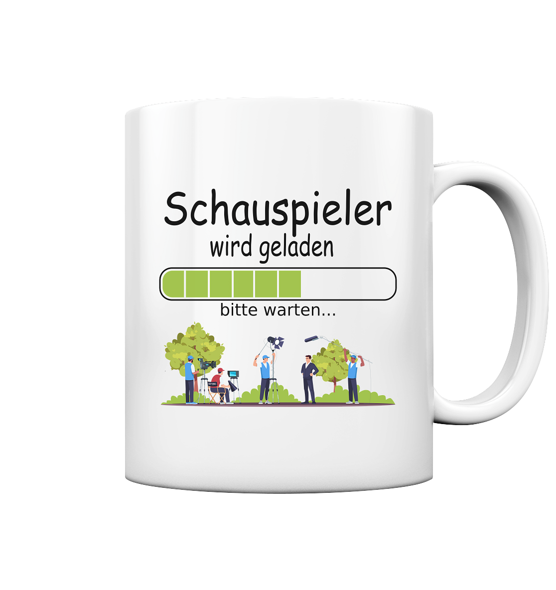 Geschenk für angehende Schauspieler Ausbildung werden Tasse