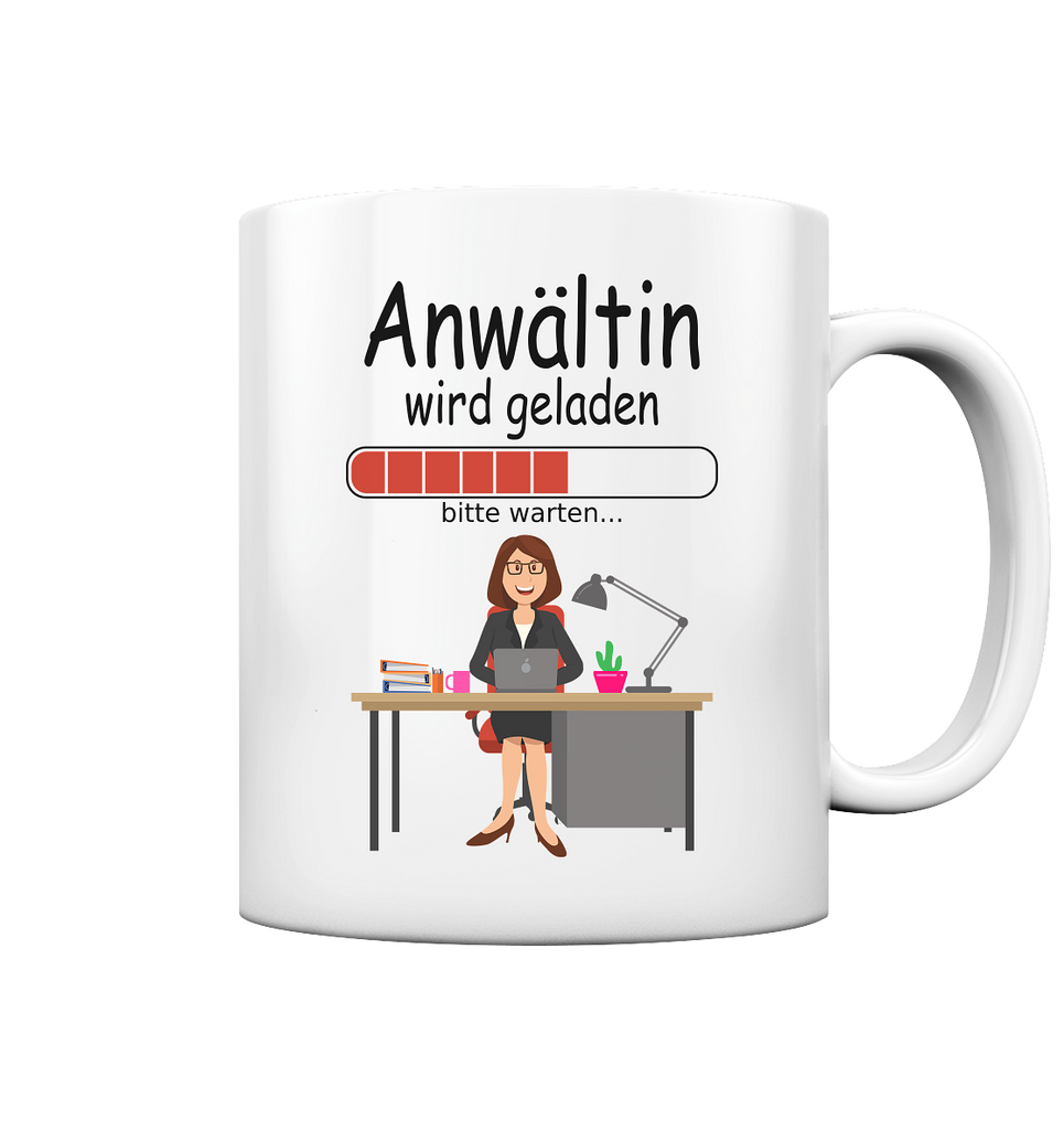 Geschenk für Angehende Anwältin Tasse