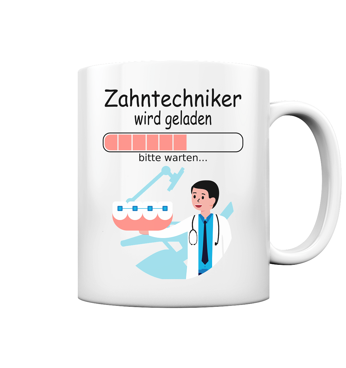 Zahntechniker Geschenk | zum Beginn der Ausbildung tasse