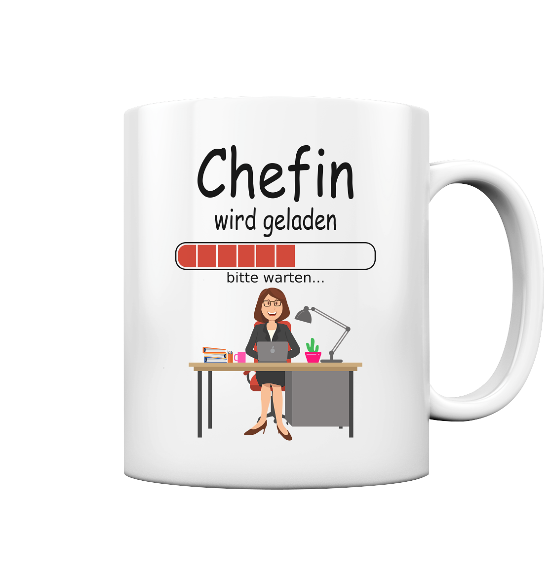 Beförderung zum Chefin Geschenk  Tasse 2