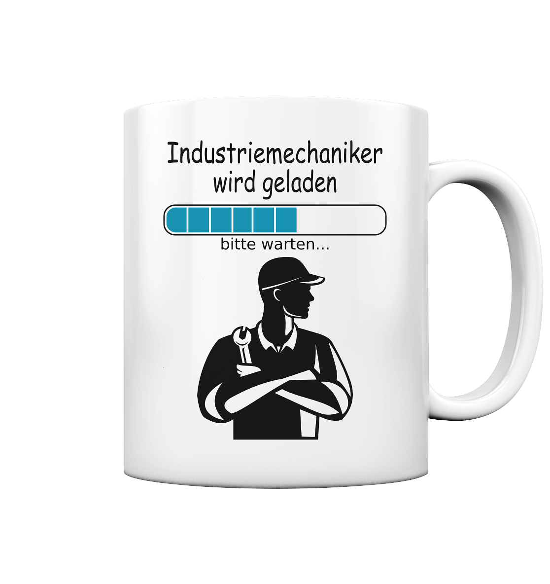 Industriemechaniker Ausbildung  | Lustige Tasse mit Spruch
