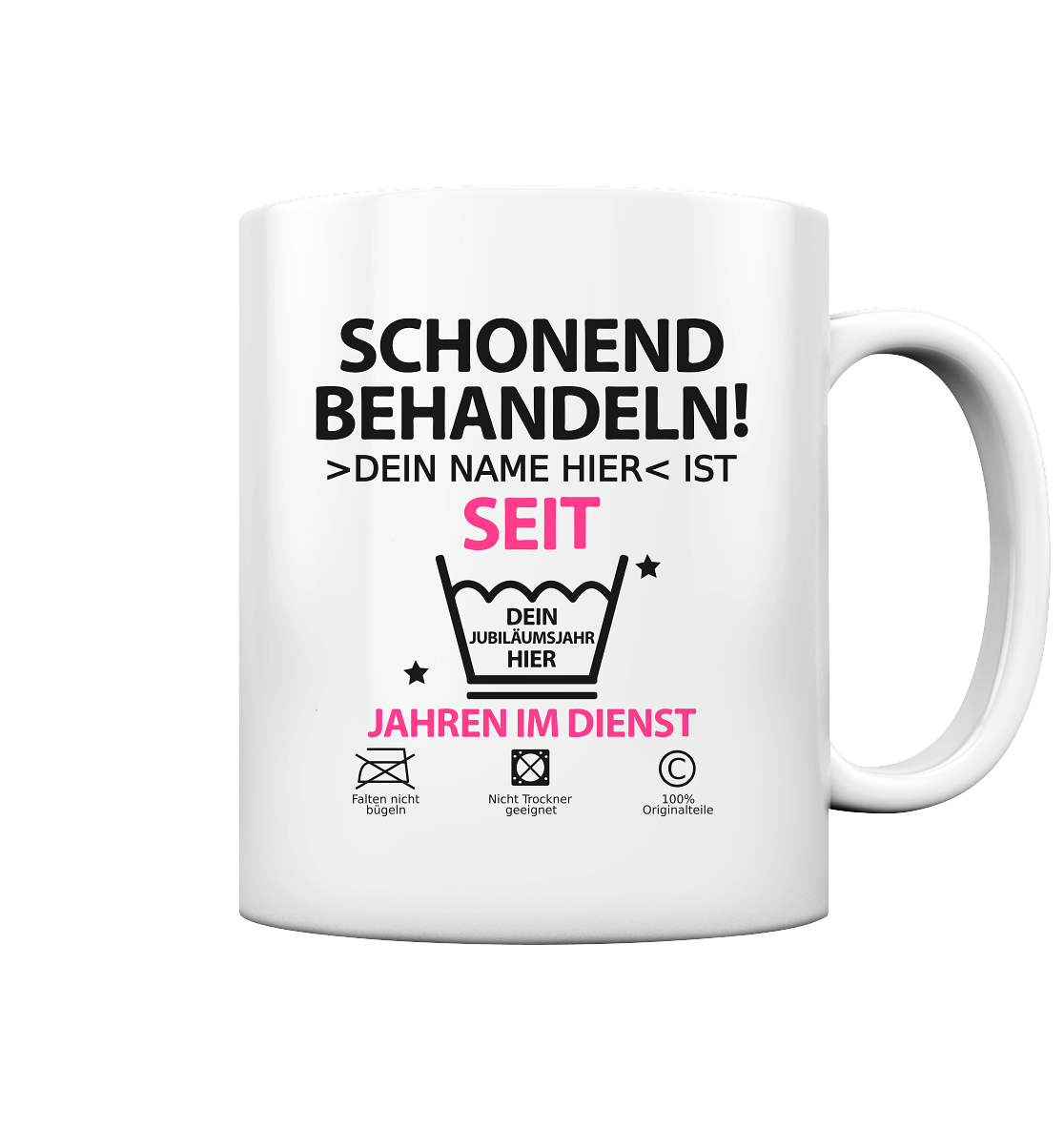 Jubiläumsgeschenke Mitarbeiterin | 10 Jahre | Tasse 2