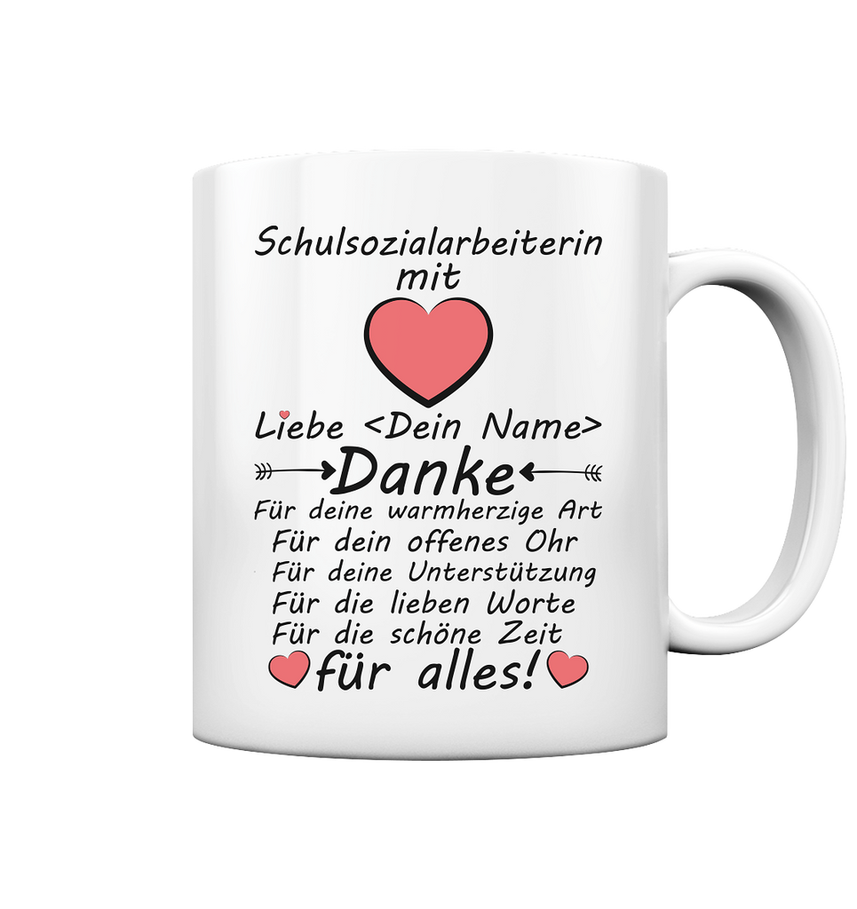 Schulsozialarbeiterin Schulsozialarbeit Danke Geschenk 2