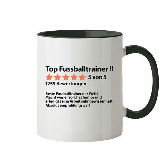 Abschiedsgeschenk Fußball Trainer Fussballtrainer Tasse am Saison Ende
