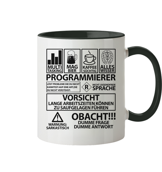 Lustige Programmierer Sprüche Tasse Personalisiert