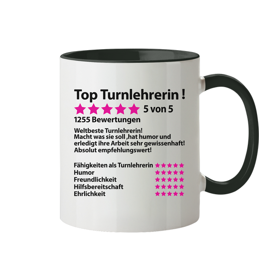 Turnlehrerin Geschenk zum Abschied - Tasse als Abschiedsgeschenk